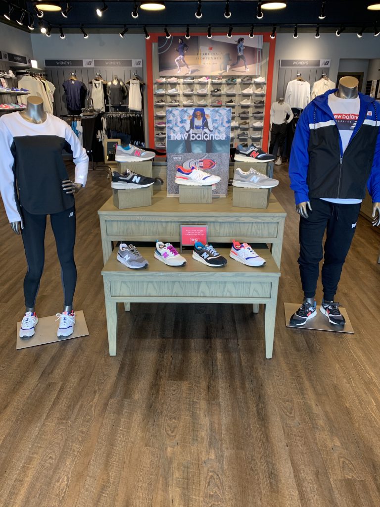 New balance store store sales